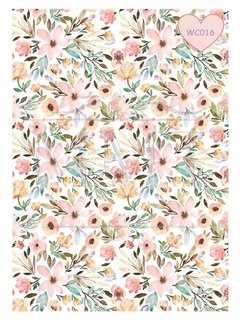 Diseño Acuarela de flores