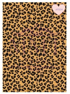 Animal Print Leopardo Amarilla