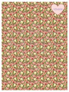 Diseño Rosas Vintage