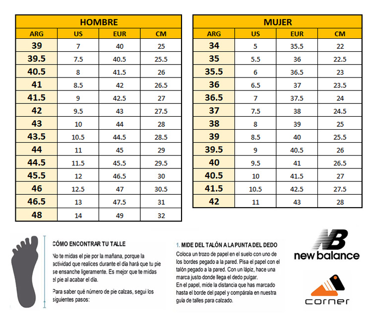 Tabla De Talles Asics Argentina | ubicaciondepersonas.cdmx.gob.mx