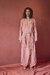 hand-painted canvas striped robe nº1 en internet