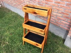 MACETERO ESCALONADO TRIPLE - 50 cm ancho - Decopallet