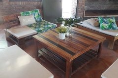 MESA RATONA "JULIETA" CON ESTANTE INFERIOR 1X1 - Decopallet