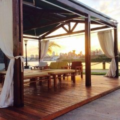 MOBILIARIO PARA TERRAZA PUERTO NAÚTICO - PUERTO AMARRAS SANTA FE en internet
