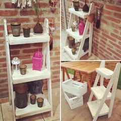 ESTANTERÍA DE MADERA