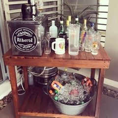 Alquiler MESA AUXILIAR para barra bebidas