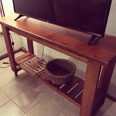 MESA AUXILIAR "RINCONADA" 1,2 x 0,4 CON RUEDAS - comprar online