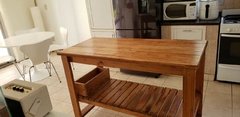 MESA AUXILIAR "LA RINCONADA" 1,3 X 0,5 CON RUEDAS - comprar online