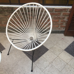 SILLA CONDESA PVC O SIMIL YUTE - Decopallet