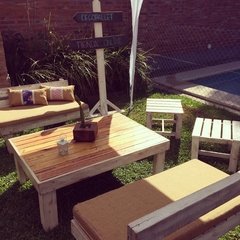 MESA RATONA "CAPRI" BLANCO VINTAGE