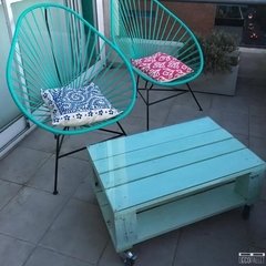 MESA RATONA "MENORCA" (OPCIONAL RUEDAS)
