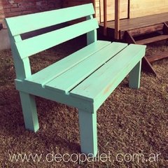 BANCO "VICENTA" AQUA - comprar online