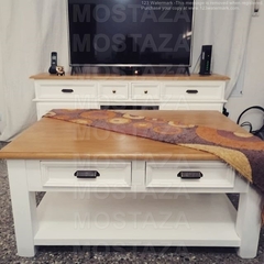 Imagen de Mesa Ratona Clásica 2 Cajones