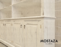 Biblioteca Doble - MOSTAZA Muebles