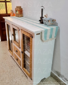 Vajillero Campestre - MOSTAZA Muebles