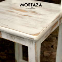 Taburete HINDU - MOSTAZA Muebles
