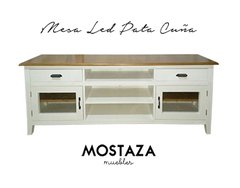 Mesa Led Pata Cuña