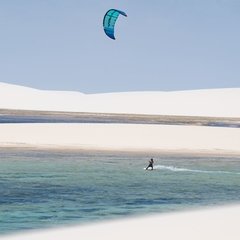 Kitesurf nos Lençóis Maranhenses - Unibens Turismo