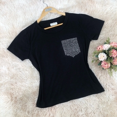 T-shirt manga curta BOLSO