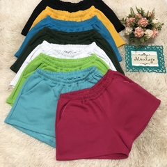 Short bolso faca MOLETOM