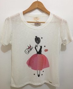 T-shirt gola careca manga curta QUEEN - comprar online