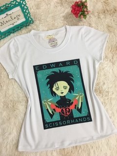 T shirt gola careca Edward Scissorhands - Moulage moda 