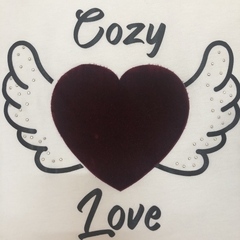 T- shirt gola careca manga curta COZY LOVE - comprar online