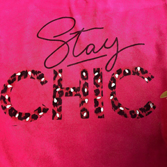 T-shirt manga curta STAY CHIC - comprar online