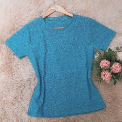 T-shirt manga curta LAISE RENDA