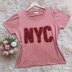 T-shirts manga curta NYC
