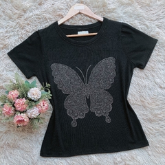T-shirts manga curta BORBOLETA