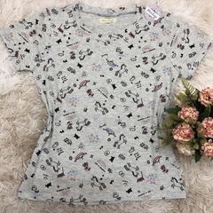 T- shirt gola careca manga curta UNICORN MAGIC