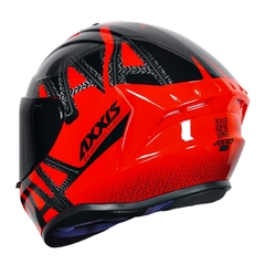 Capacete AXXIS Draken Dekers Gloss red na internet