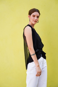 Top Kimono Negro - tienda online