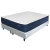 Conjunto Kentucky Sommier Inducol 140x190