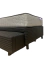 Conjunto Linea Dorada + Sommier Urania Negro 90x190 en internet