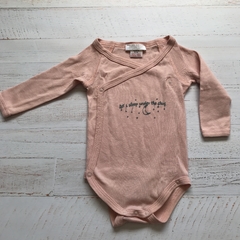 Body manga larga cruzado. ZARA HOME. T 6-12 meses
