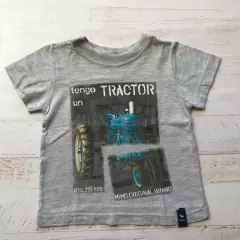Remera de algodón manga corta. MIMO. T 2 años