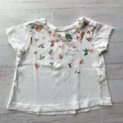 Remera de algodón. ZARA. T 9-12 meses