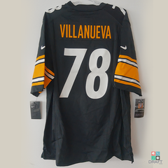 Nike Alejandro Villanueva Pittsburgh Steelers Limited Black Color Rush  Jersey - Women's