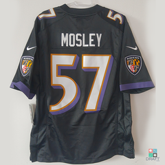 NIKE MEN C.J. MOSLEY #57 BALTIMORE RAVENS NFL FOOTBALL SHIRT JERSEY SIZE S  SMALL