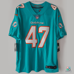 Dolphins Kiko Alonso Limited Jersey White 100Th Season Dolphins Kiko Alonso  Limited Jersey White 100Th Seasons Outline Repeat Pattern Mens Soft T Shirt  in 2023