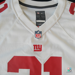 NIKE New York Giants Landon Collins 21 NFL Football Jersey White Sz Small  22x29