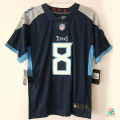 Marcus Mariota Tennessee Titans Nike Vapor Untouchable Limited Jersey - Navy