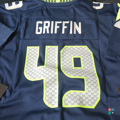 SEATTLE SEAHAWKS Football JERSEY #49 Shaquem Griffin Boys SZ Large