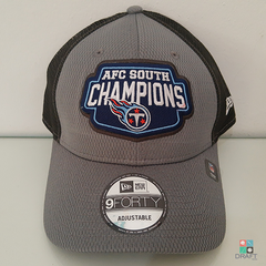 Lids Tennessee Titans New Era 2021 AFC South Division Champions 9FORTY  Trucker Snapback Hat - Graphite