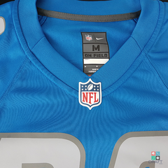 Mens Detroit Lions Ezekiel Ansah Nike Light Blue Game Jersey