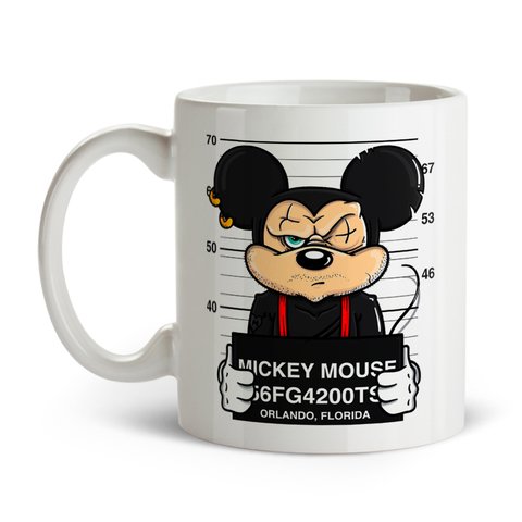 Caneca Mickey Mal Preso