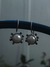 Aros Gota con Detalle en Turmalinas Plata 925 - comprar online