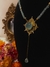 Gargantilla Flor de Loto en Bronce